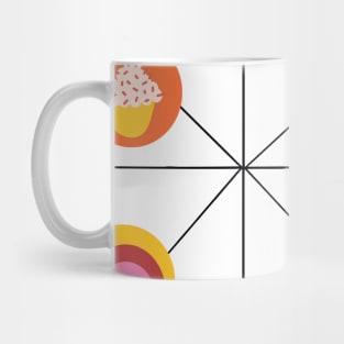 Letter Stickers Mug